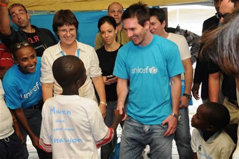 messi charities|lionel messi contributions to society.